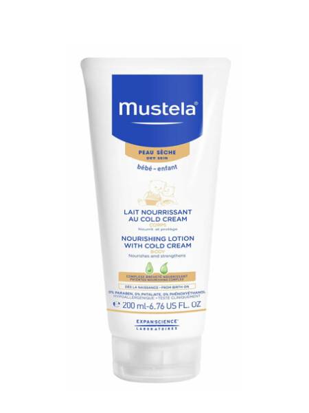 Mustela Nourishing Lotion with Cold Cream<br>لۆشنی شێدارکردنەوەی پێستی وشک